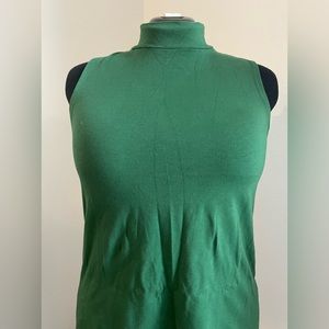 Mock neck tank